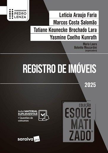 COLECAO ESQUEMATIZADO - REGISTRO DE IMOVEIS