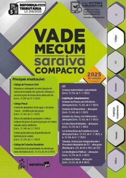 VADE MECUM COMPACTO SARAIVA - 2º SEMESTRE 2025