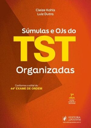 SUMULAS E OJS DO TST ORGANIZADAS