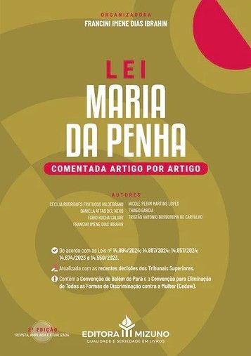 LEI MARIA DA PENHA - COMENTADA ARTIGO POR ARTIGO