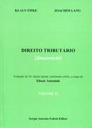 DIREITO TRIBUTARIO (STEUERRECHT)-VOL. II-SAFE