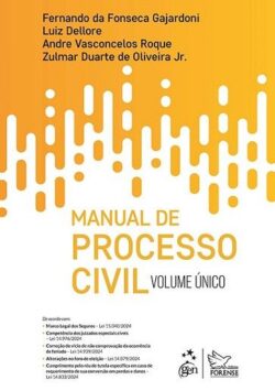 MANUAL DE PROCESSO CIVIL - VOLUME UNICO