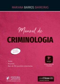 MANUAL DE CRIMINOLOGIA