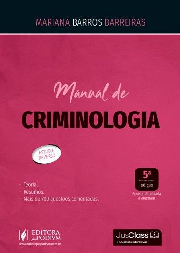 MANUAL DE CRIMINOLOGIA