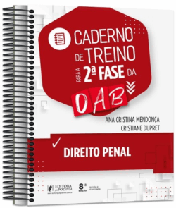 CADERNO DE TREINO PARA A 2ª FASE DA OAB - DIREITO PENAL