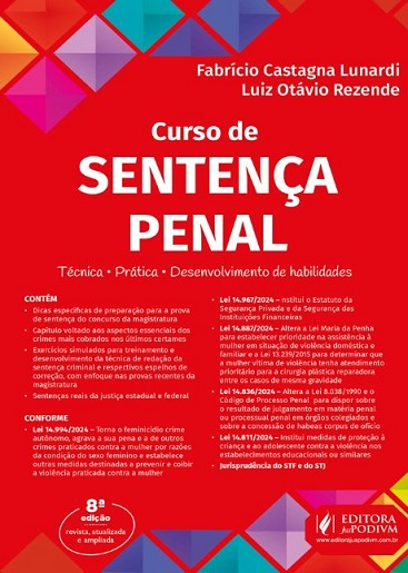 CURSO DE SENTENCA PENAL