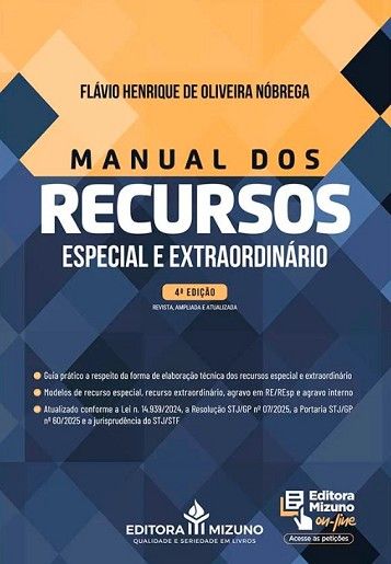 MANUAL DOS RECURSOS - ESPECIAL E EXTRAORDINARIO