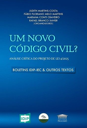 NOVO CODIGO CIVIL? ANALISE CRITICA DO PROJETO DE LEI 4/2025