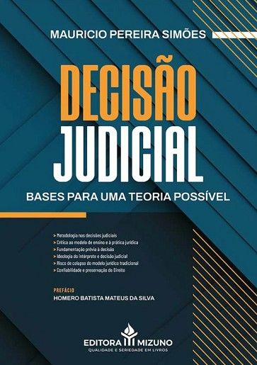 DECISAO JUDICIAL - BASES PARA UMA TEORIA POSSIVEL