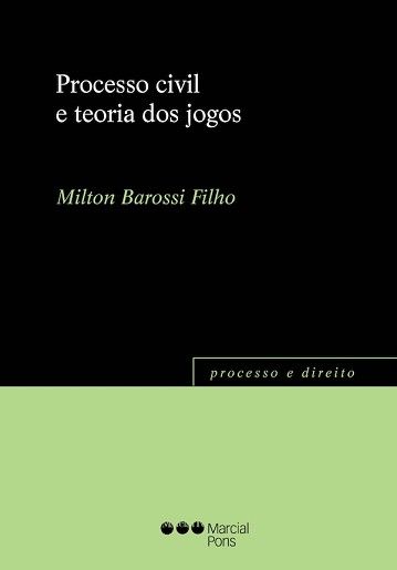 PROCESSO CIVIL E TEORIA DOS JOGOS
