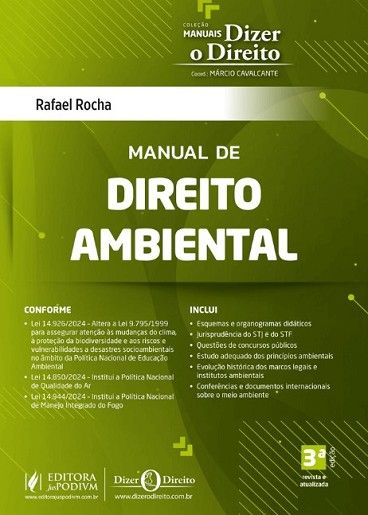 MANUAL DE DIREITO AMBIENTAL