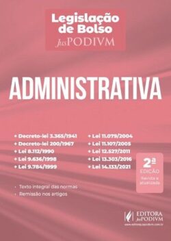 LEGISLACAO DE BOLSO ADMINISTRATIVA