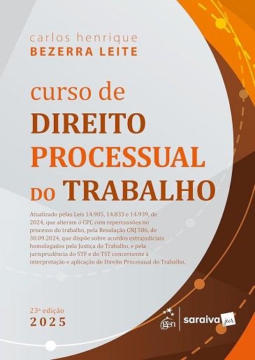 CURSO DE DIREITO PROCESSUAL DO TRABALHO