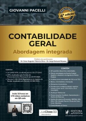 CONTABILIDADE GERAL - ABORDAGEM INTEGRADA