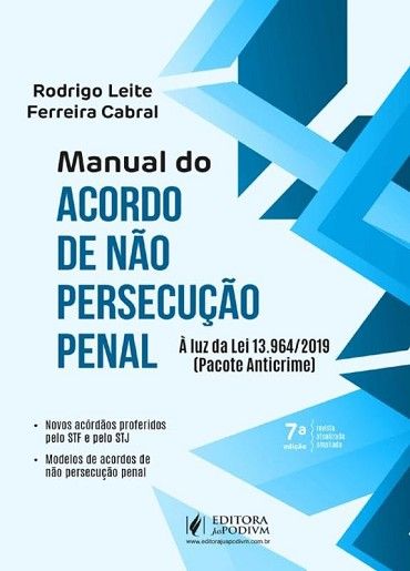 MANUAL DO ACORDO DE NAO PERSECUCAO PENAL