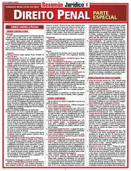 RESUMAO JURIDICO 6 - DIREITO PENAL - PARTE ESPECIAL