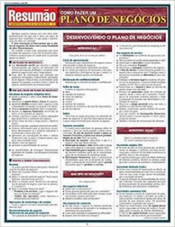RESUMAO- COMO FAZER UM PLANO DE NEGOCIOS