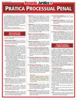 RESUMAO JURIDICO 46 - PRATICA PROCESSUAL PENAL