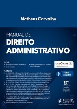 MANUAL DE DIREITO ADMINISTRATIVO