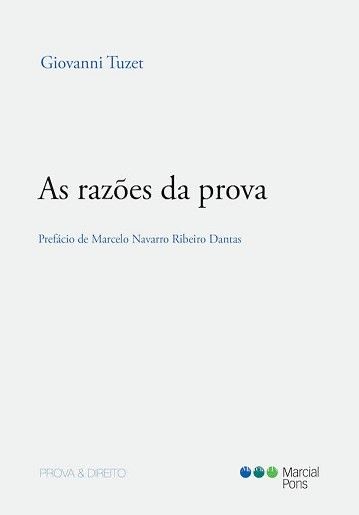 RAZOES DA PROVA,AS