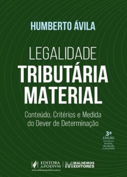 LEGALIDADE TRIBUTARIA MATERIAL
