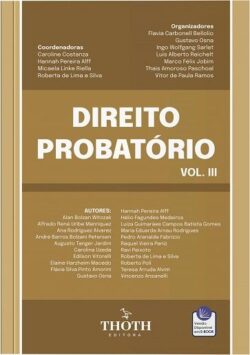 DIREITO PROBATORIO VOL. III