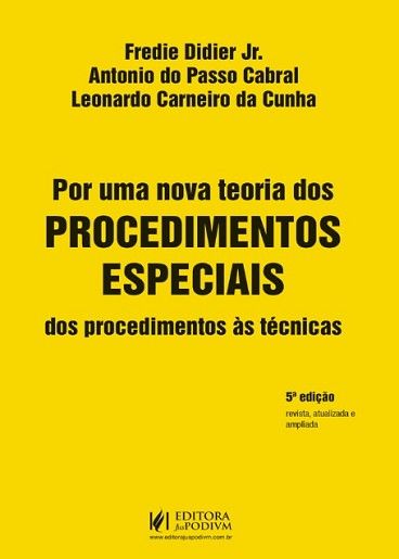 POR UMA NOVA TEORIA DOS PROCEDIMENTOS ESPECIAIS