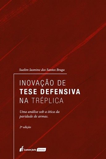 INOVACAO DE TESE DEFENSIVA NA TREPLICA