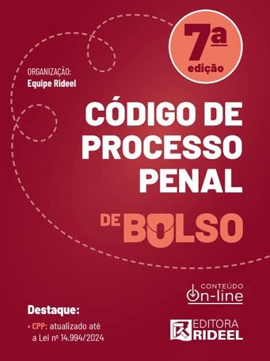 CODIGO DE PROCESSO PENAL DE BOLSO