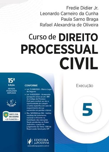 CURSO DE DIREITO PROCESSUAL CIVIL VOL.5