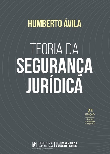 TEORIA DA SEGURANCA JURIDICA