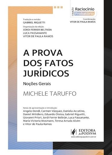 PROVA DOS FATOS JURIDICOS - NOCOES GERAIS