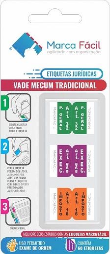 ETIQUETA MARCA FACIL - VADE MECUM TRADICIONAL