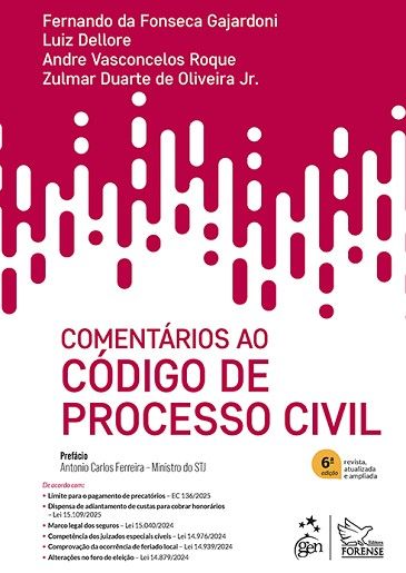 COMENTARIOS AO CODIGO DE PROCESSO CIVIL