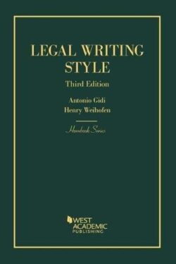 LEGAL WRITING STYLE