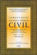 COMENTARIOS AO NOVO CODIGO CIVIL-*VOL.XIII