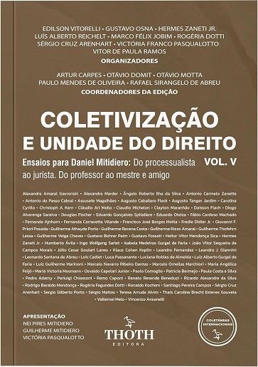 COLETIVIZACAO E UNIDADE DO DIREITO VOL.V