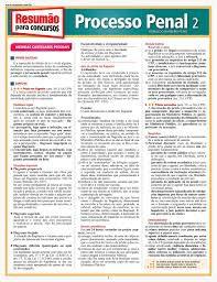 RESUMAO PARA CONCURSOS-PROCESSO PENAL 2