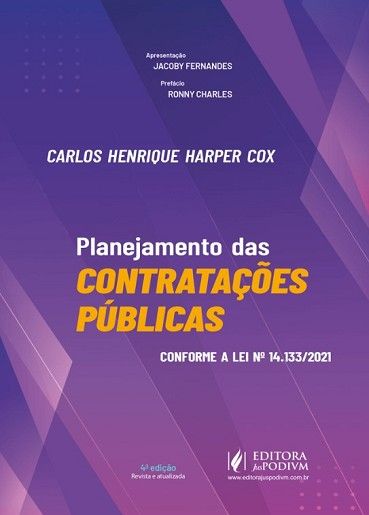 PLANEJAMENTO DAS CONTRATACOES PUBLICAS - CONFORME A LEI N 14.133/2021