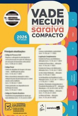 VADE MECUM COMPACTO SARAIVA - 1º SEMESTRE 2026