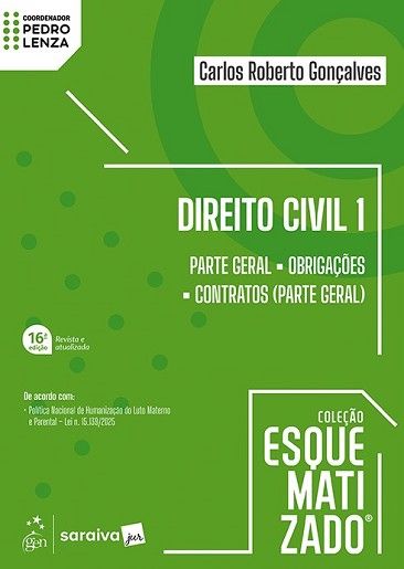 COLECAO ESQUEMATIZADO - DIREITO CIVIL VOL.1