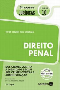 SINOPSES JURIDICAS VOL.10-CRIME CONTRA A DIGINIDADE SEXUAL
