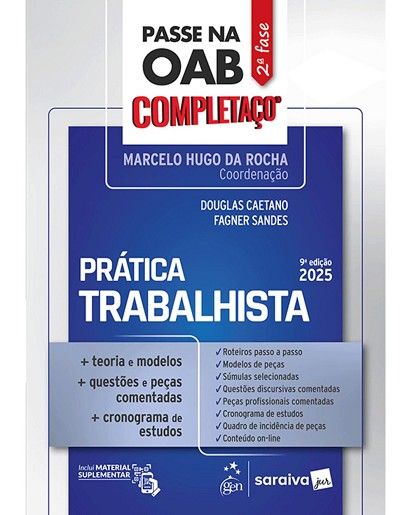 PASSE NA OAB 2ª FASE - COMPLETACO - PRATICA TRABALHISTA