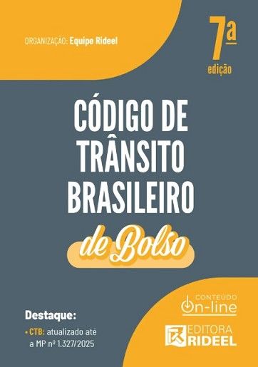 CODIGO DE TRANSITO BRASILEIRO - CTB DE BOLSO