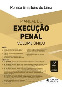 MANUAL DE EXECUCAO PENAL - VOLUME UNICO