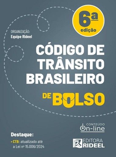 CODIGO DE TRANSITO BRASILEIRO DE BOLSO