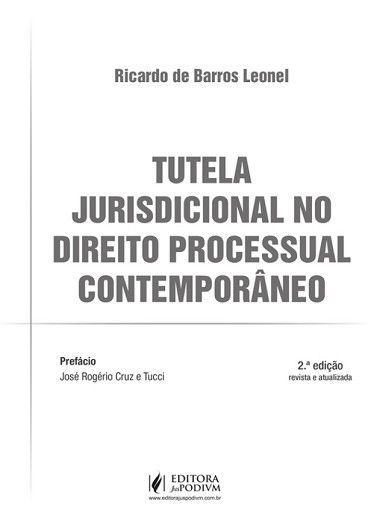 TUTELA JURISDICIONAL NO DIREITO PROCESSUAL CONTEMPORANEO