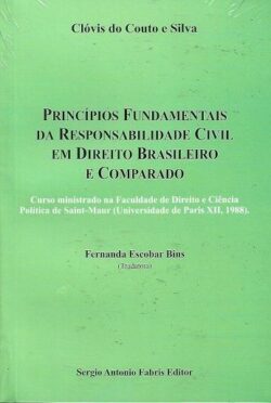 PRINCIPIOS FUNDAMENTAIS DA RESPONSABILIDADE CIVIL EM DIREITO BRASILEIRO E COMPARADO