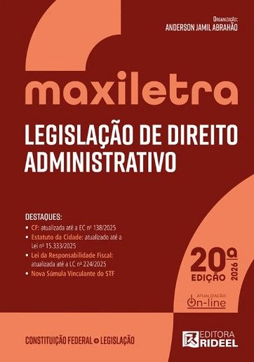 LEGISLACAO DE DIREITO ADMINISTRATIVO - MAXILETRA