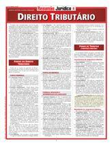 RESUMAO JURIDICO 8 - DIREITO TRIBUTARIO